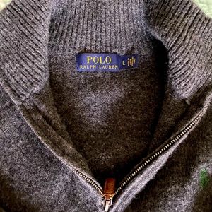 Wool Ralph Lauren Quarter Zip